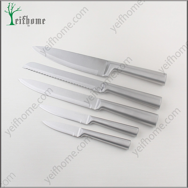 Professional stainless steel 5 pcs kitchen knife set