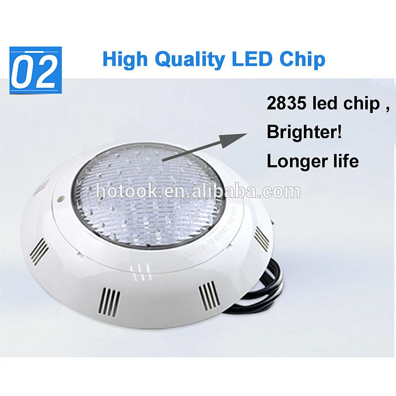 HOTOOK Remote battery switch 12 volt submersible led light  Focos de Superficie Above LED Swimming Pool LED