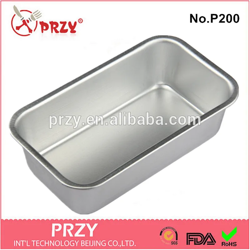 P200 High quality wholesale aluminium alloy loaf cake baking pans