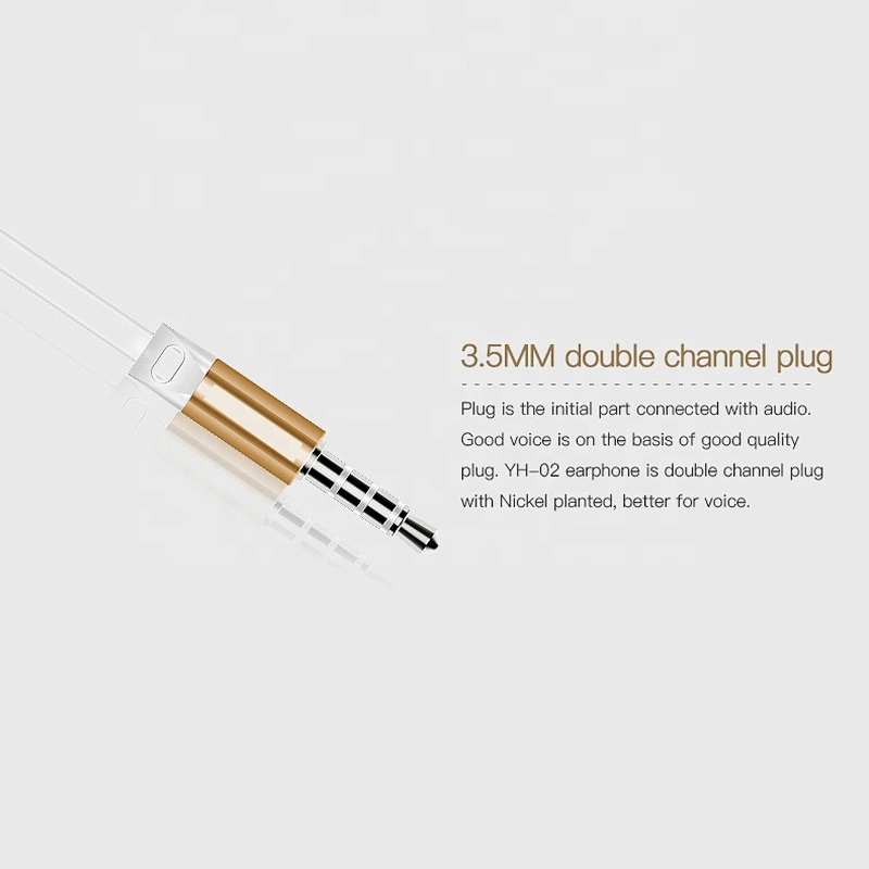 Universal Stylish Sport In ear Dual Dynamic balanced Wired Earphone for Cell Phone and computer