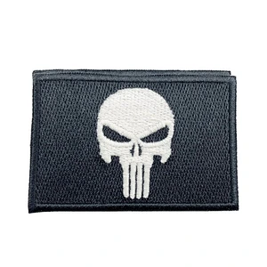 Wholesale personalized glow in the dark luminescence embroidered patch
