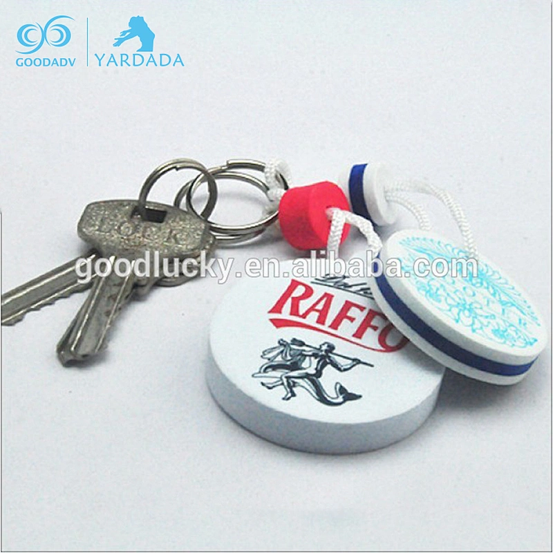 Hot sales Promotional gifts Fish shapes floating EVA keychain