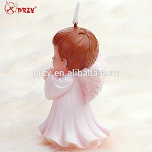 S4110 PRZY Cartoon Angel candle silicone mold handmade soap silicone molds cake decorations