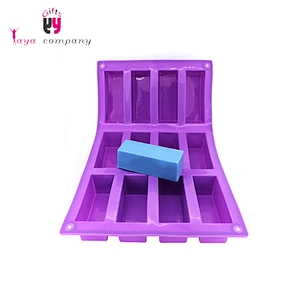 Wholesale 16 Holds Custom Silicone Soap Molds For Soap Making