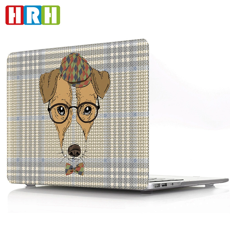 creative animal case element case cartoon Laptop Body Shell protective clear plastic case for Macbook 14 inch