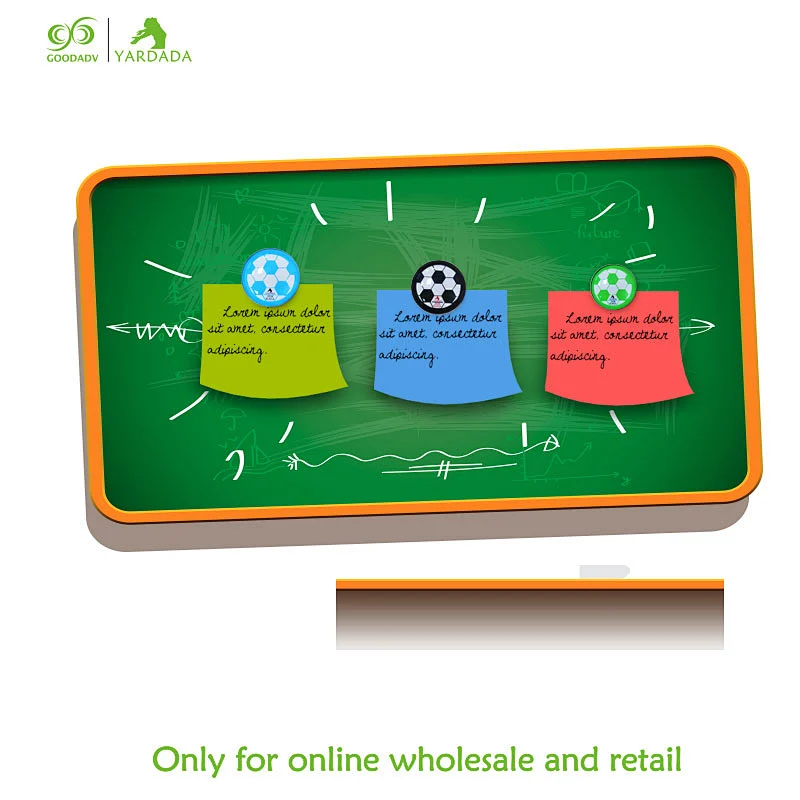 World cup design glass fridge decor, promotional gifts, 2018 fashion decor in stock