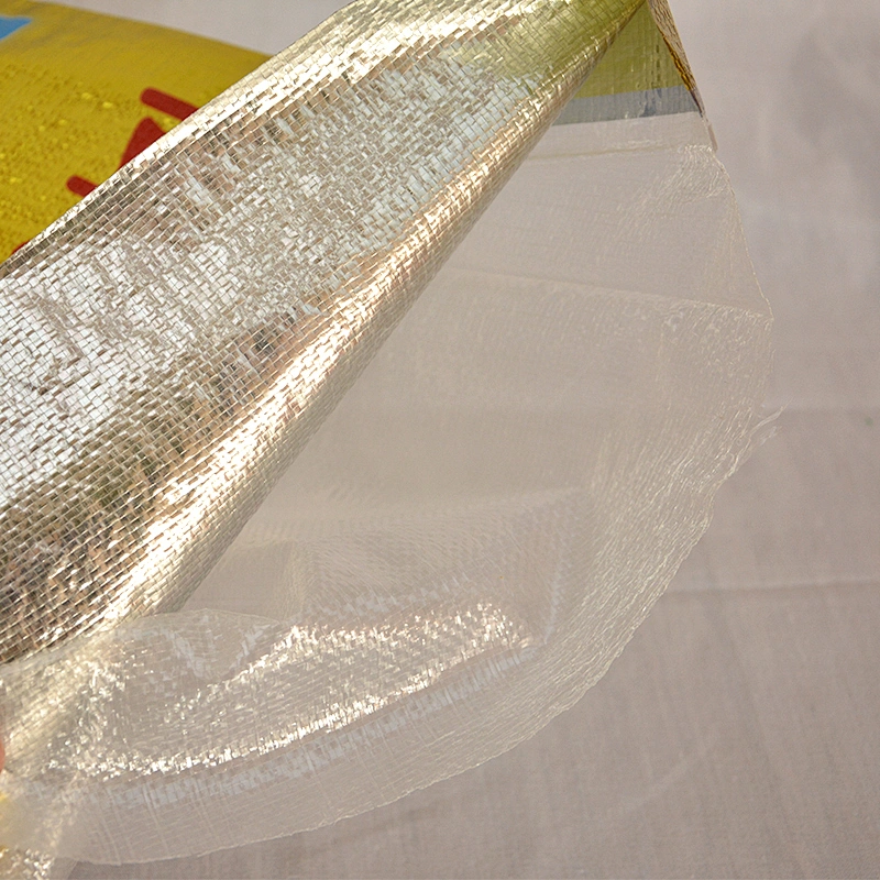 Hot sale plastic rice packaging bag 25kg