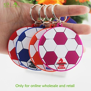 Colorful high quality World Cup series key ring, advertising promotional gifts in stock