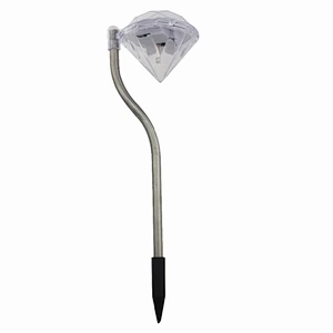 4PCS Solar Lamp for Garden LED Lawn Light Outdoor Lighting Diamond Path Light