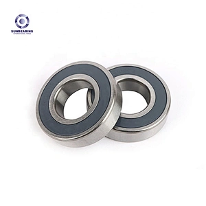 Double Rubber Shields Ball Bearing 6206-2RS Deep Groove Ball Bearing