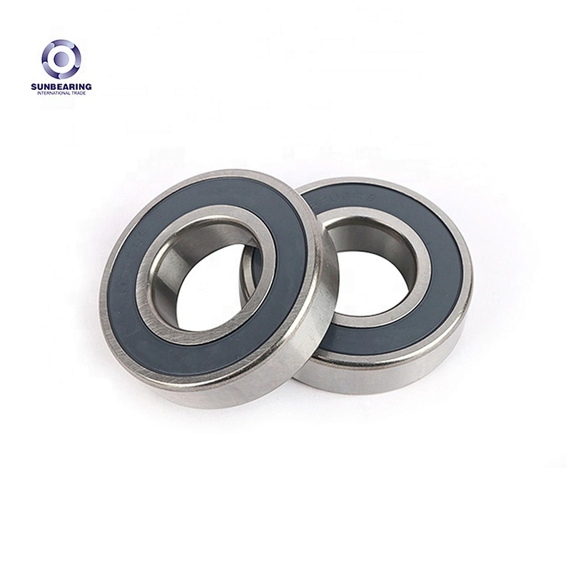 Double Rubber Shields Ball Bearing 6206-2RS Deep Groove Ball Bearing