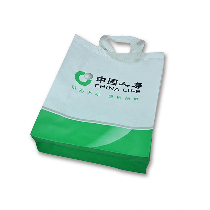 Customized wholesale white recyclable shopping bag wholesale