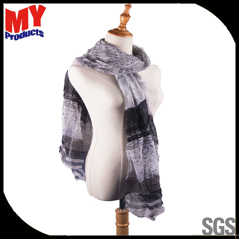 Wholesale fashion custom lady scarf scarf