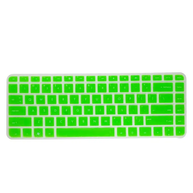 Semi Color Silicone Keyboard Cover Skin custom laptop keyboard skin for hp laptop skin