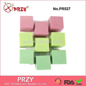 PR527 9 cavity soap mold,9 Cube Soap Silicone Mold,Flexible Molds