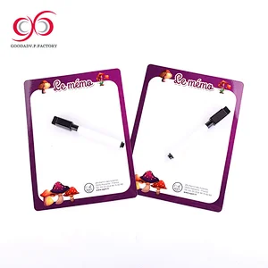GOODADV writing board fridge magnet writing board magnet sticker with erasable pen