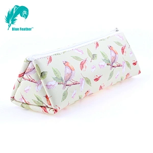 Cosmetic Bag Zipper Bag Digital Printing Pu Leather Toilet Bag
