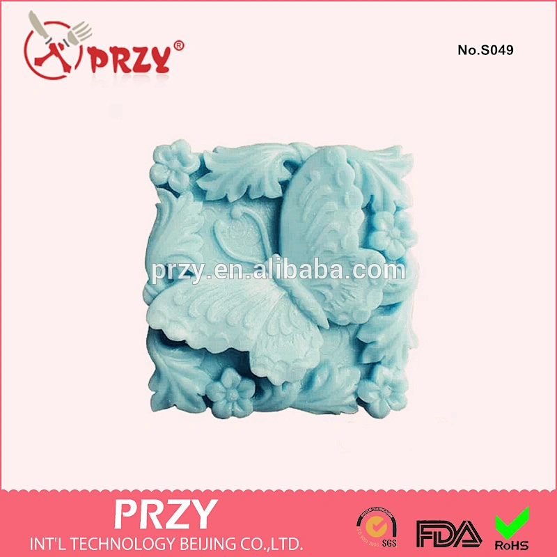 DIY silicone butterfly shaped soap mold