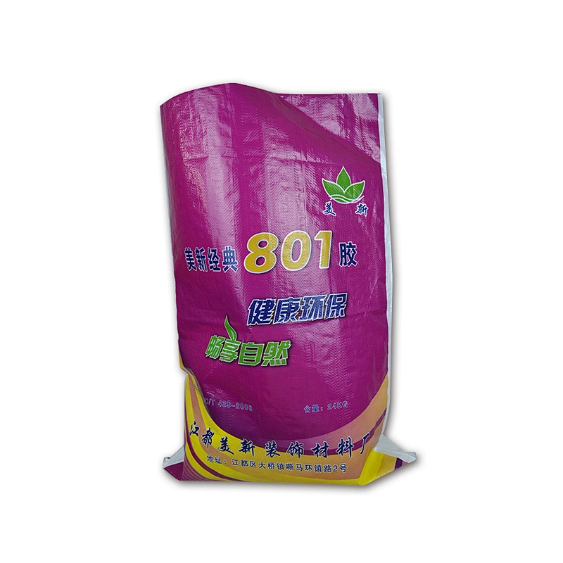 Wholesale pp woven packing glue, cement, putty 24kg