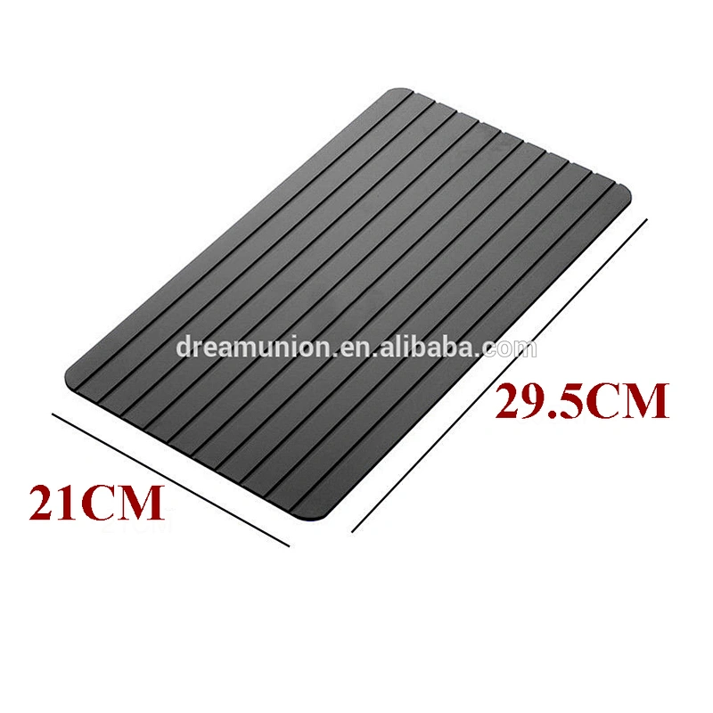 Quick Thaw Defrost Tray Aluminium Rapid Meat & Poultry Defrosting
