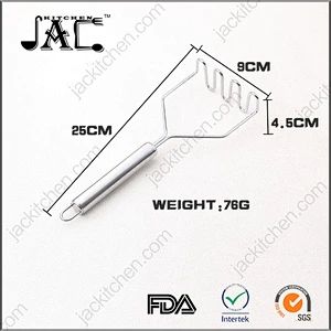 Premium Quality Stainless Steel Potato Masher for Kitchen