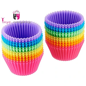 Mini Silicone Egg Bread Baking Cups Silicone Baking Cups Muffin Mould Cupcake Liner