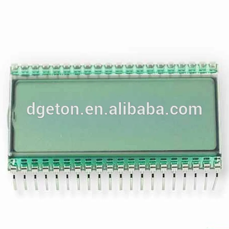 TN segment alphanumeric calculator lcd display