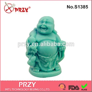 handmade 3d silicone Buddha soap mold