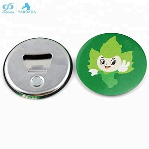 High quality custom bottle wine opener with round shape 58mm size