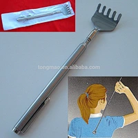 2016 hot sale Stainless steel Handy Pocket Pen Clip Back Scratcher