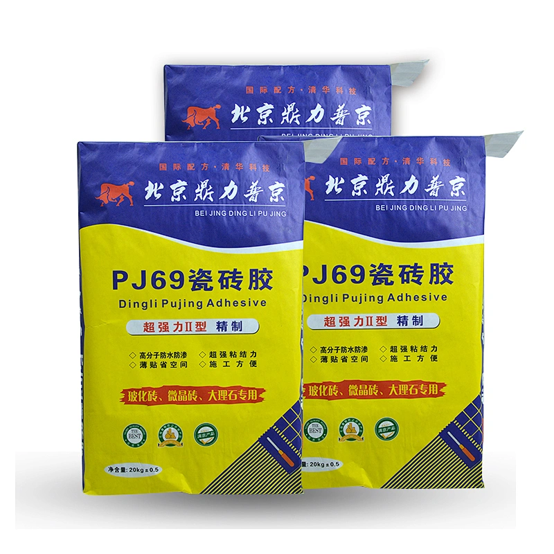 Top sale pp polypropylene woven valve paper cement bag for packing adhesive,putty,mortar,cement