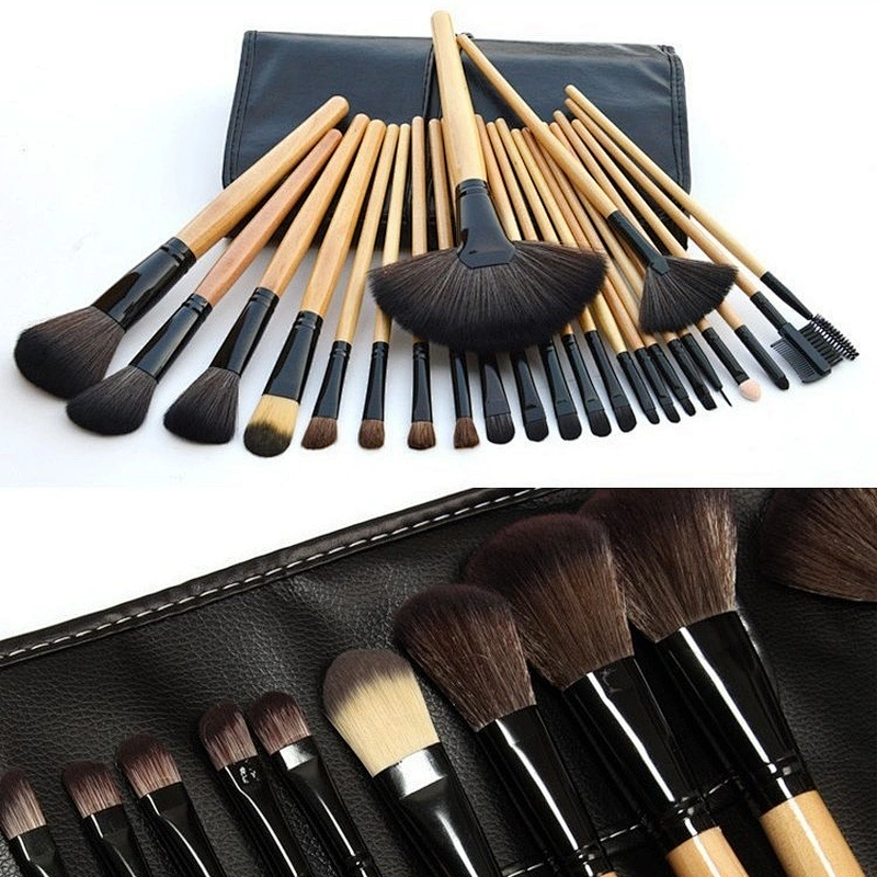 24pcs makeup brush set professional cosmetics tools synthetic brush set