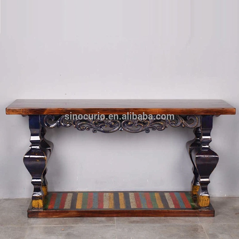 lacquer furniture antique mediterranean style console table