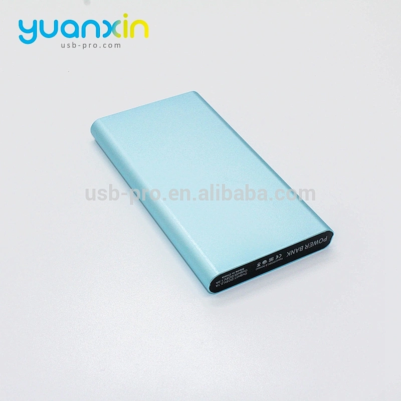 8000mah gold silver gray and red Color Metal Mobile Power Bank