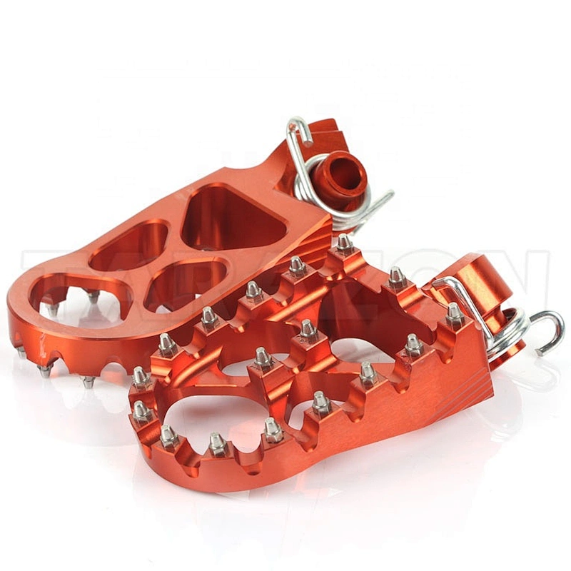 CNC Aluminum Motocross Footpeg Footrest For KTM SX EXC 125 250