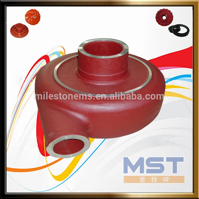 Slurry pump iron sand casting products