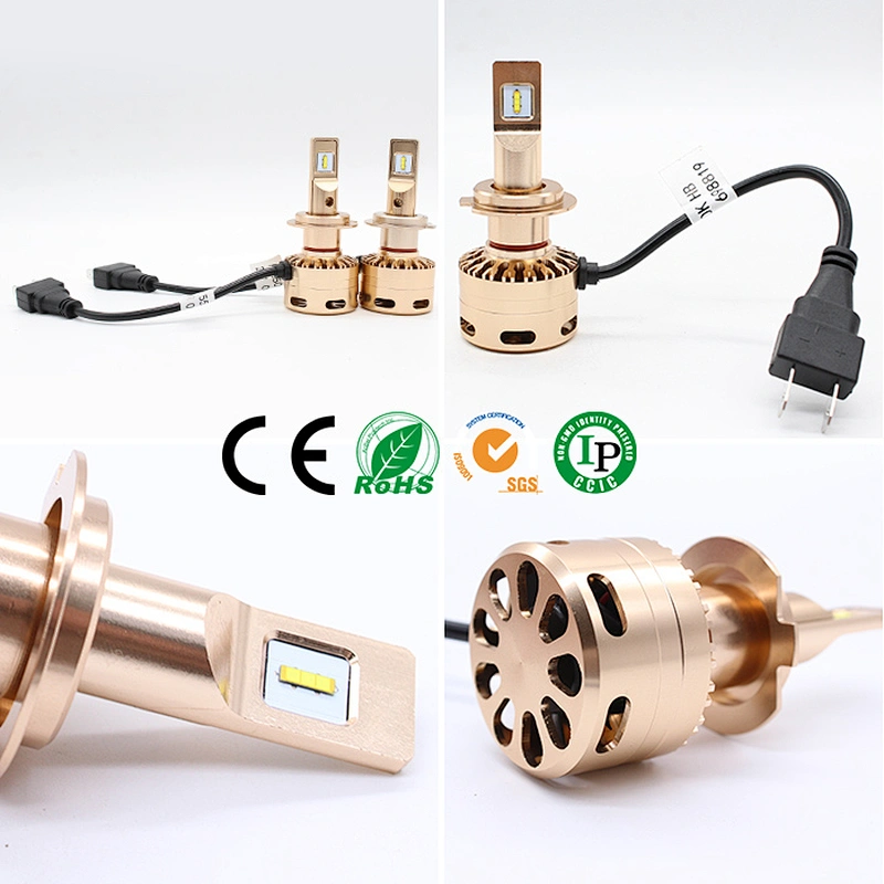 4800lm auto headlight bulbs wiht LED light