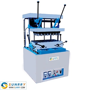 High Quality Commercial Stainless Steel Ice Cream Cup Machine and Manual Ice Cream Cone Machine