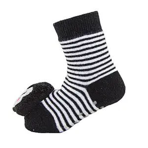 3d funny christmas tree gift baby thick terry socks