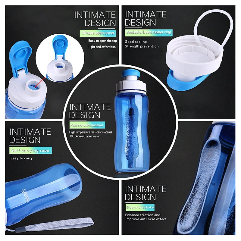 Sport plastic bottle sets PP material for spring outing