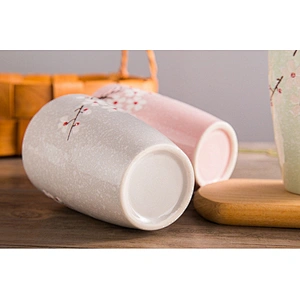 High Quality Ceramic Coffee Mug Promotional Gift Customized Water Cup Factory Wholesale Porcelain Cup