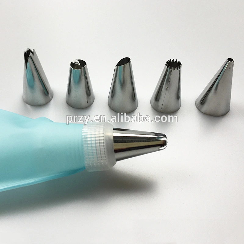 Nozzles Set Silicone Kitchen Accessories Icing Piping Cream Pastry Bag DIY Cake Decorating