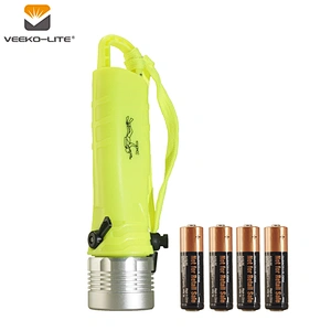 30 METERS PROFESSIONAL WATERPROOF DIVING PLASTIC LED FLASHLIGHT TORCH AA BATTERY 2018 HOT SELLING 120 LUMENS