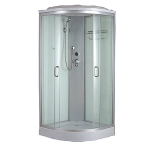 China Ready Made Bathroom Sector Glass Sliding Toilet Shower Room