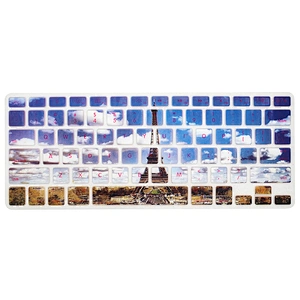 2 in 1 Silicone Keyboard Cover and Eco-friendly Laptop Case For macbook case silicon for macbook 12 inch case