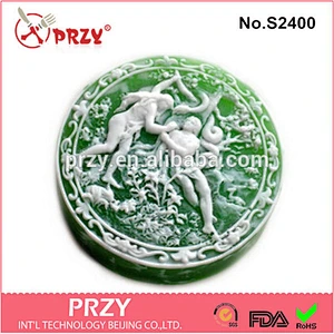 PRZY s2400 DIY silicone Adam and Eve Soap Mold