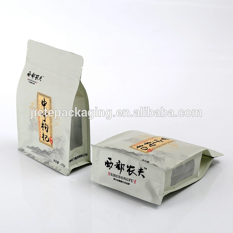 pe ziplock laminated food packaging bag