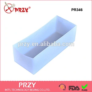 PR346 Cheap Bar Soap Making Loaf Mould New Hot Wholesale Wooden Soap Mold with Silicone Liner
