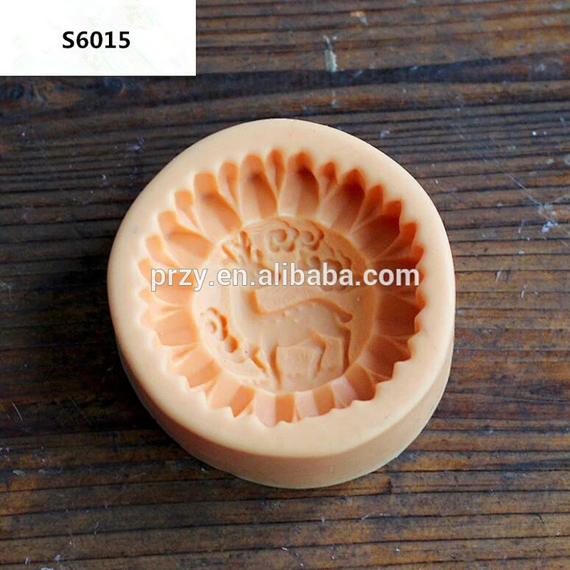 S6015 DIY sunflower decorative handmade silicone mold for soap