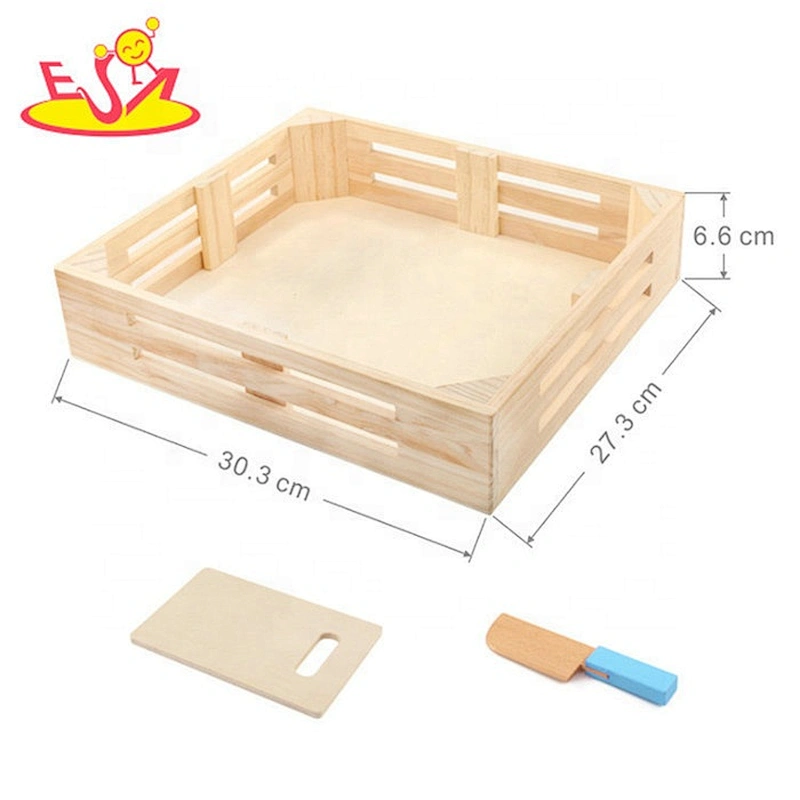 New hottest children simulation wooden fruit and vegs toy for pretend play W10B278